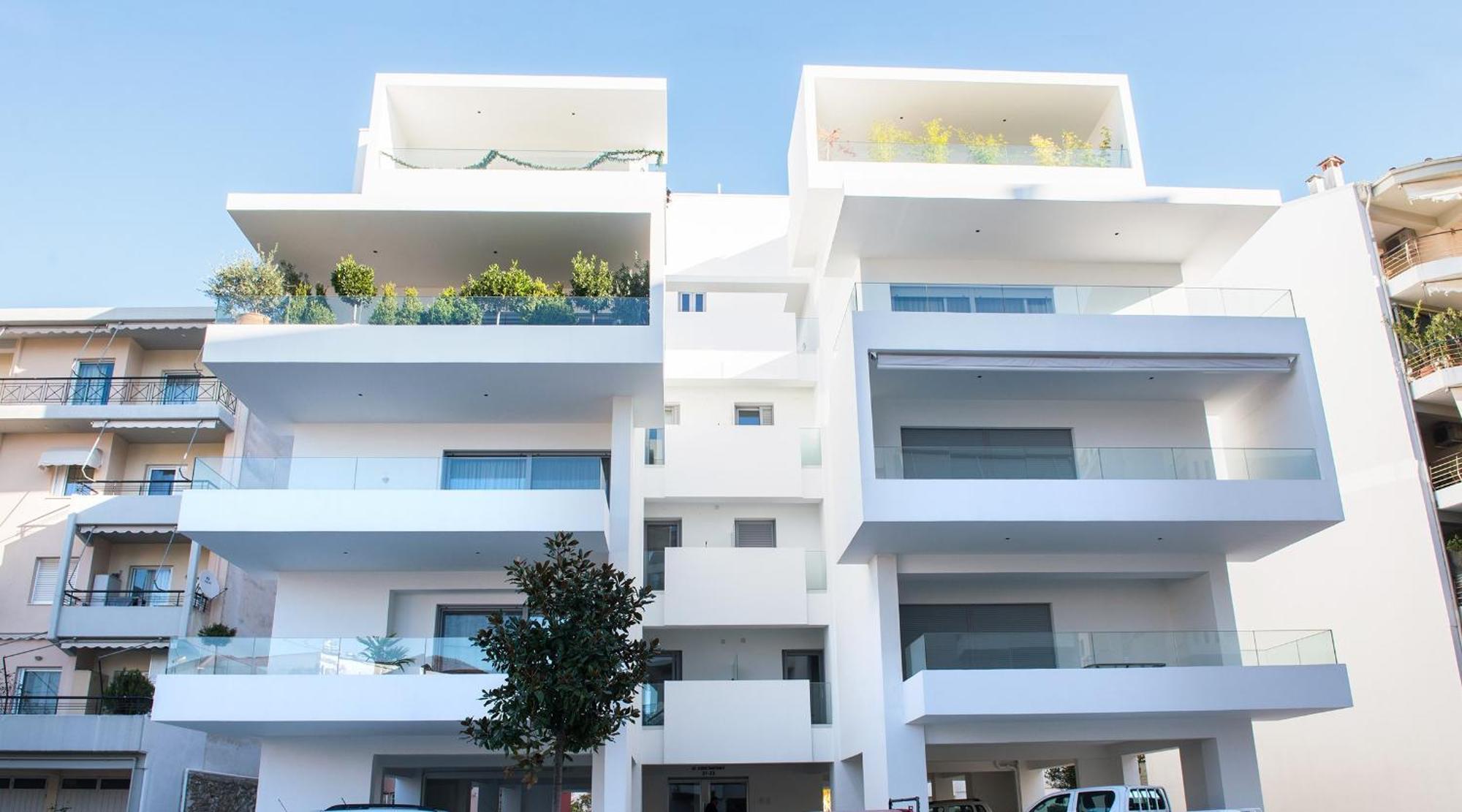 White Luxury Apartment Trikala  Exterior photo